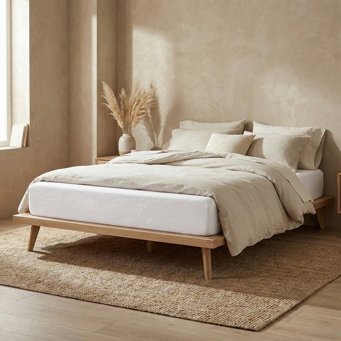Atlas Mattress 6" Twin Gel Memory Foam Mattress, Breathable Cover, Med