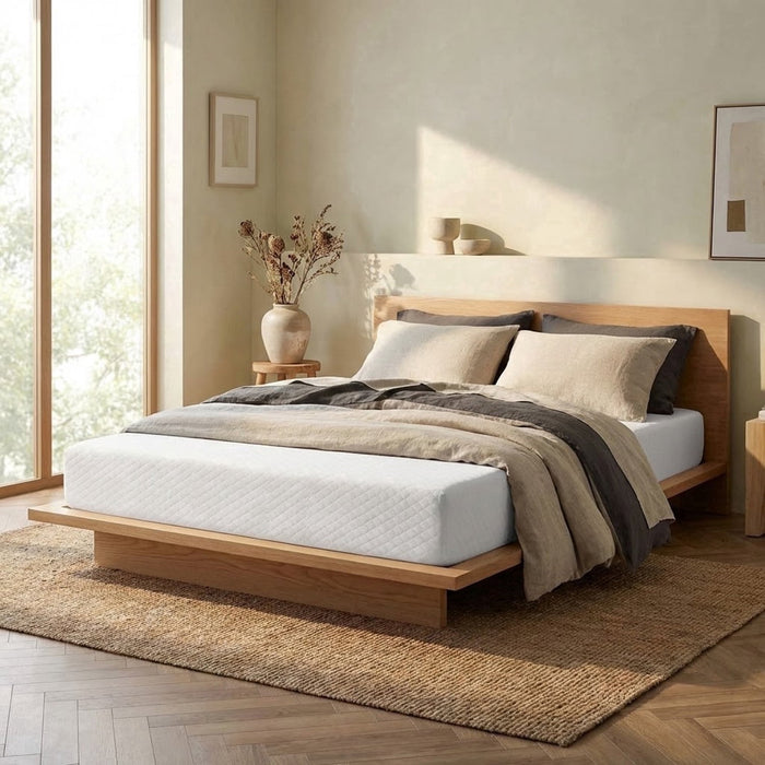 Atlas Mattress 6" Twin Gel Memory Foam Mattress, Breathable Cover, Med