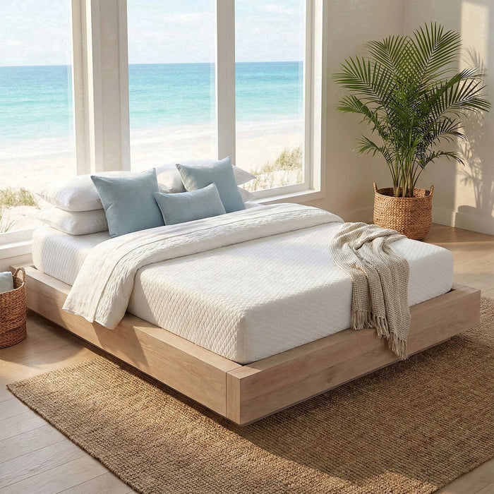 Atlas Mattress 6" Twin Gel Memory Foam Mattress, Breathable Cover, Med