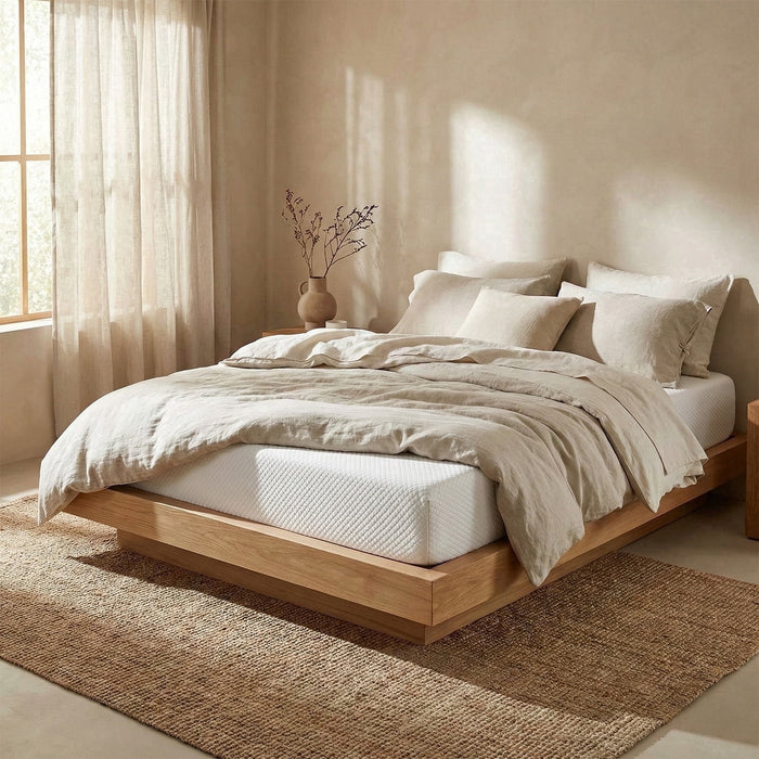 Atlas Mattress 6" Twin Gel Memory Foam Mattress, Breathable Cover, Med