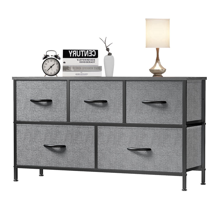 EDX 9 Drawer Dresser, Wide Chest of Drawers Nightstand Storage Tower S