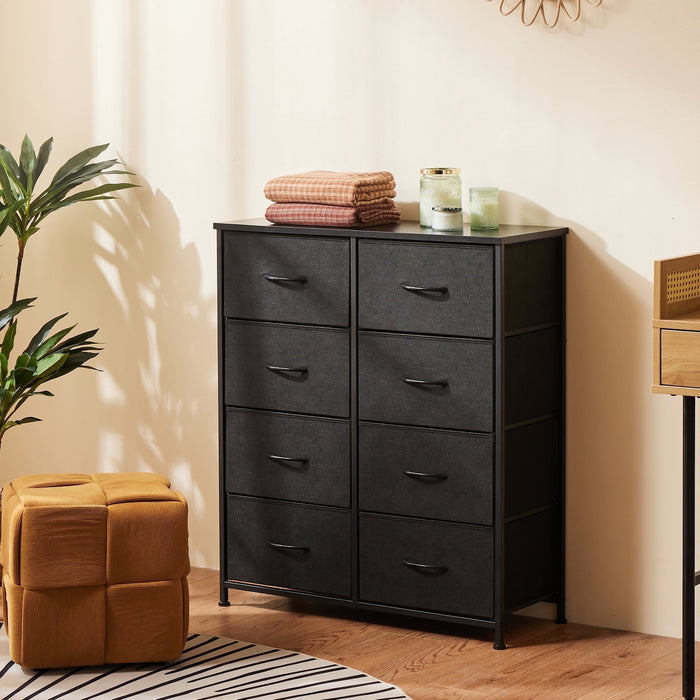 EDX 9 Drawer Dresser, Wide Chest of Drawers Nightstand Storage Tower S