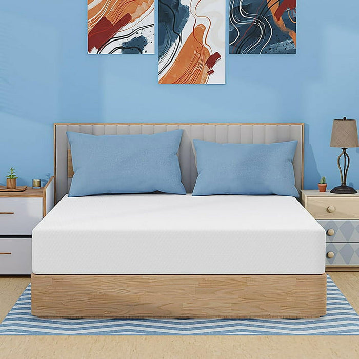 FDW Twin Mattress 6 inch Gel Memory Foam Mattress Queen Mattresses Med