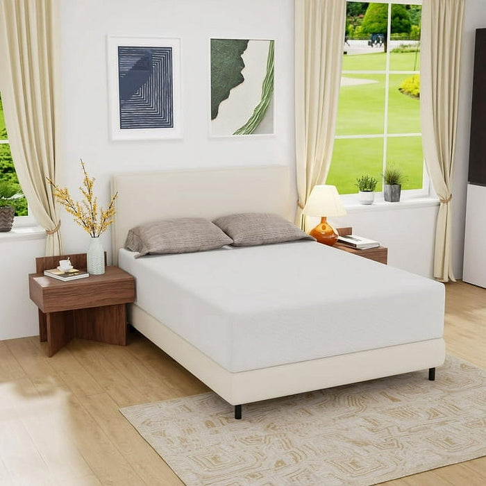 FDW Twin Mattress 6 inch Gel Memory Foam Mattress Queen Mattresses Med