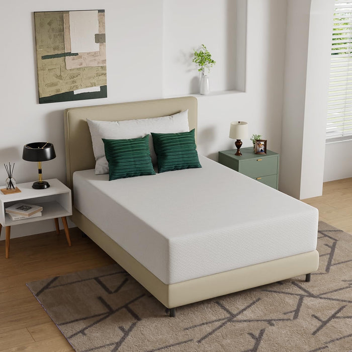 FDW Twin Mattress 6 inch Gel Memory Foam Mattress Queen Mattresses Med