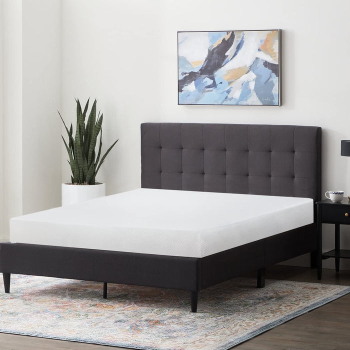 FDW Twin Mattress 6 inch Gel Memory Foam Mattress Queen Mattresses Med