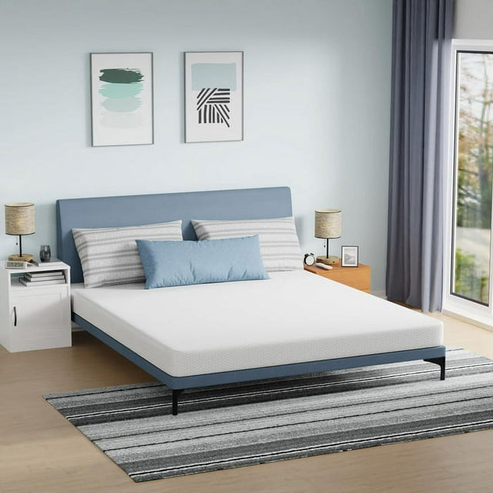 FDW Twin Mattress 6 inch Gel Memory Foam Mattress Queen Mattresses Med