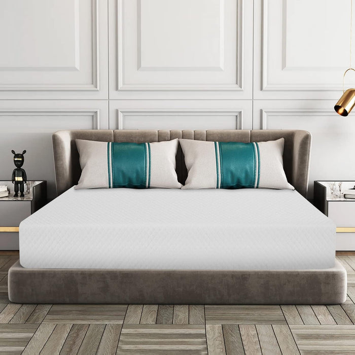 FDW Twin Mattress 6 inch Gel Memory Foam Mattress Queen Mattresses Med