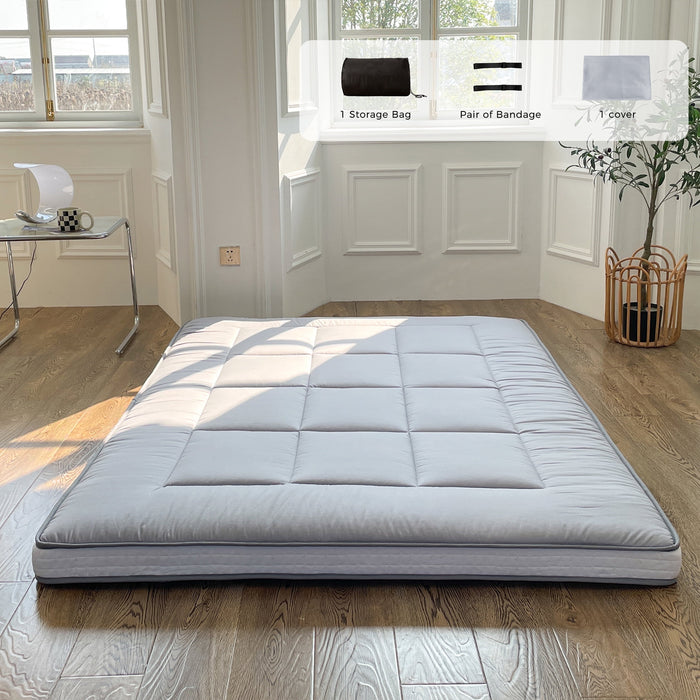 Futon Mattress, Padded Japanese Floor Mattress Quilted Bed Mattress To