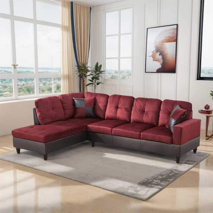 Hommoo Sectional Sofa Free Combination Sectional Couch, L Shaped Secti