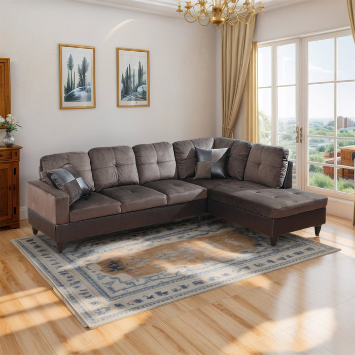 Hommoo Sectional Sofa Free Combination Sectional Couch, L Shaped Secti