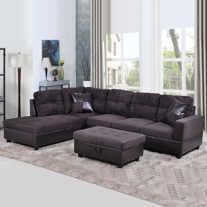 Hommoo Sectional Sofa Free Combination Sectional Couch, L Shaped Secti