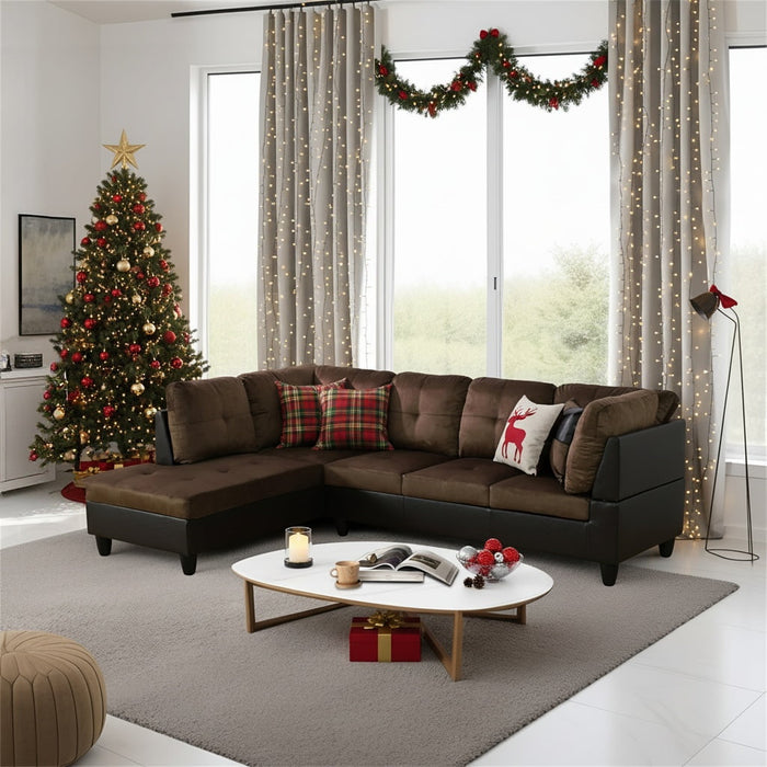 Hommoo Sectional Sofa Free Combination Sectional Couch, L Shaped Secti