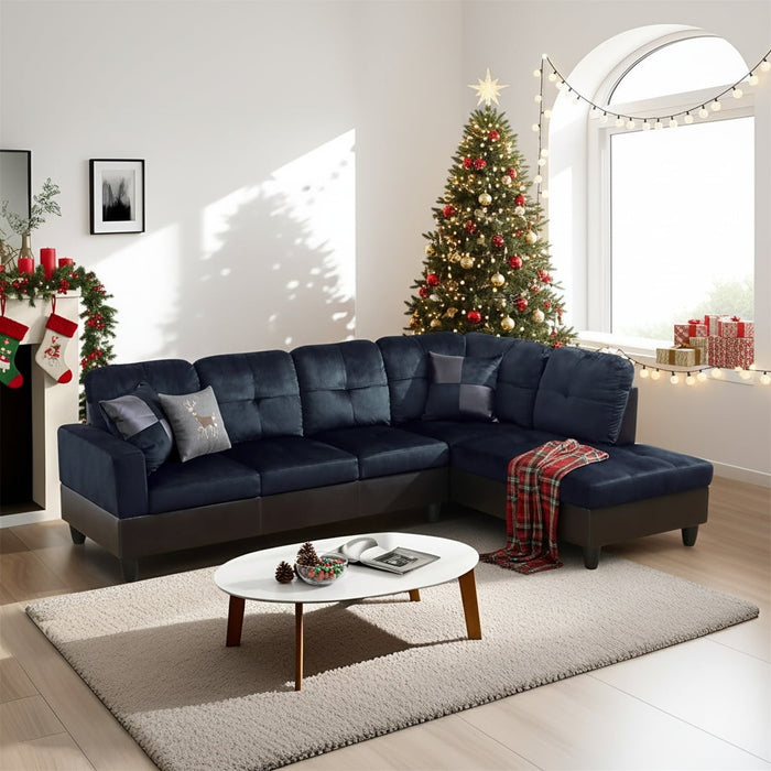Hommoo Sectional Sofa Free Combination Sectional Couch, L Shaped Secti