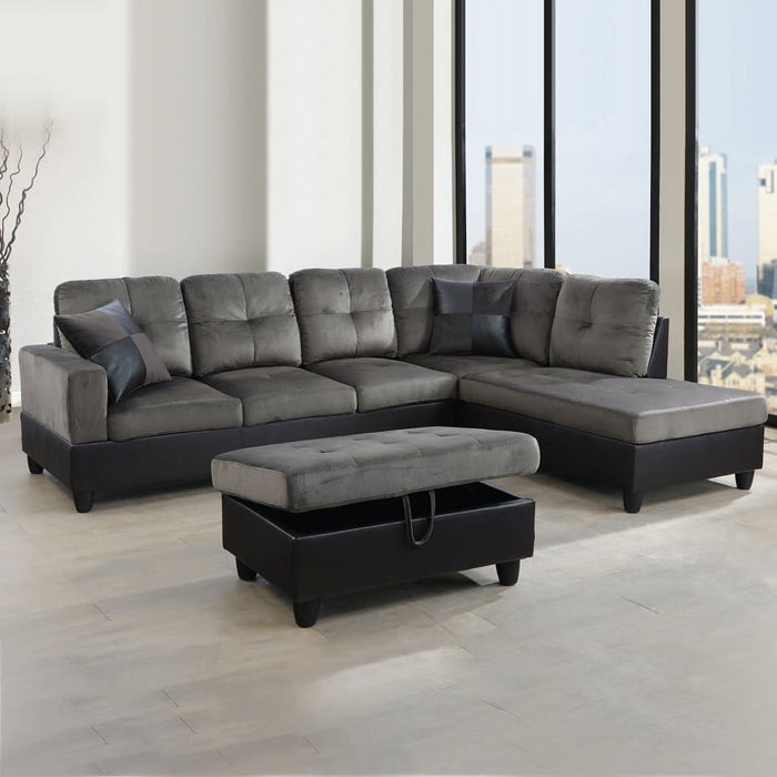Hommoo Sectional Sofa Free Combination Sectional Couch, L Shaped Secti