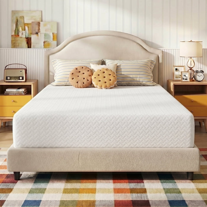 Mattress Queen 10 inches, Memory Foam Mattress Bed in a Box Medium Fir