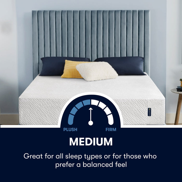 Serta 12" Queen Sheep Dreams Medium Memory Foam Mattress