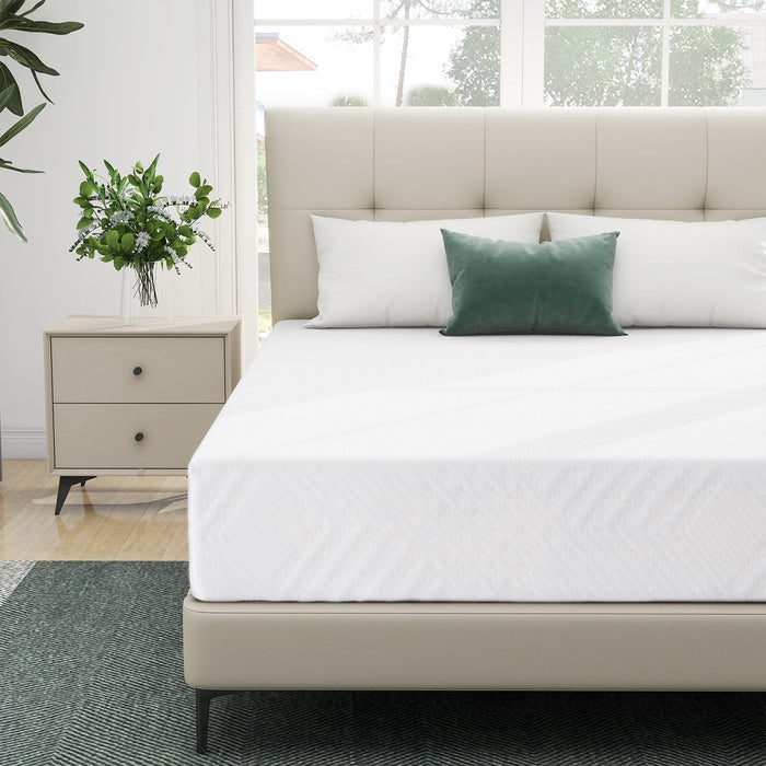 Full Mattress,Beddle 8" Gel Memory Foam Mattress with Removable Cover