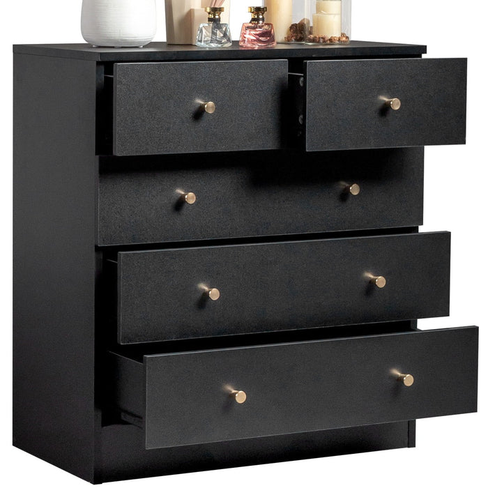 UBesGoo 7 Drawer Wood Dresser for Bedroom, Chest of Drawers, Storage O