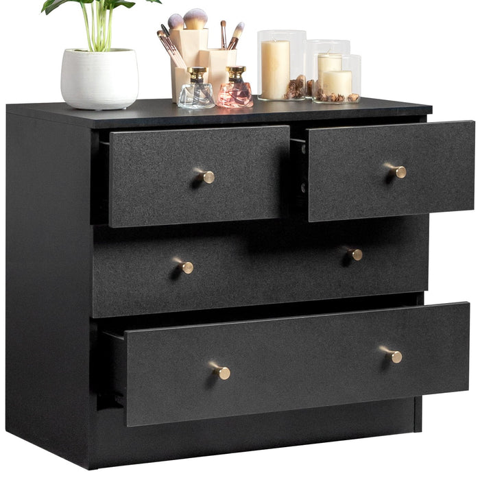 UBesGoo 7 Drawer Wood Dresser for Bedroom, Chest of Drawers, Storage O