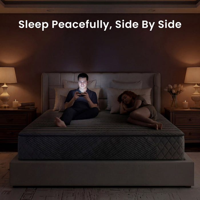 POSMOND Queen Mattress 10 inch Hybrid Mattress in a Box with Pocket Sp