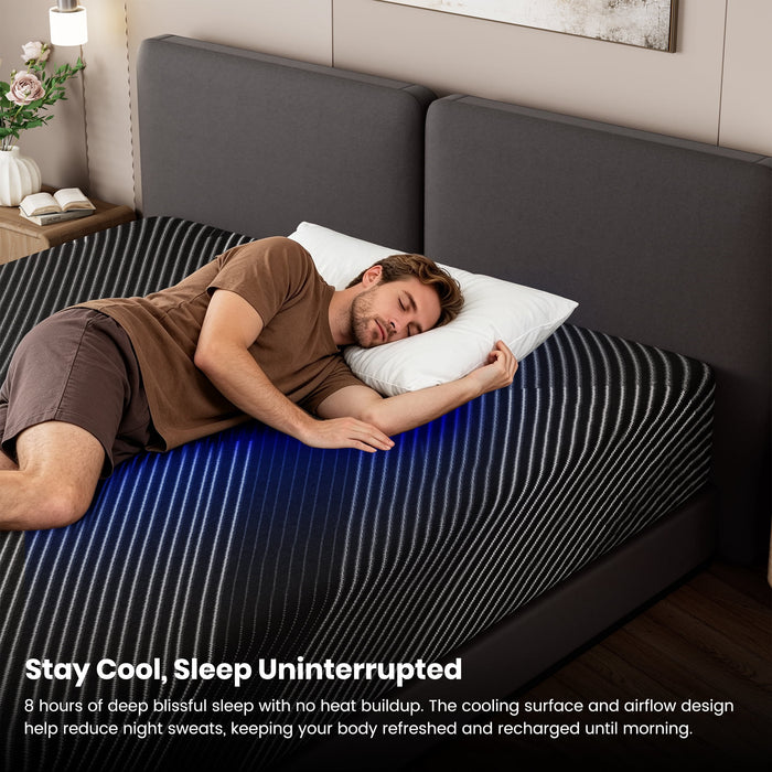 JYYA88BB 6-inch Full Size Gel Memory Foam Mattress, CertiPUR-US Certif