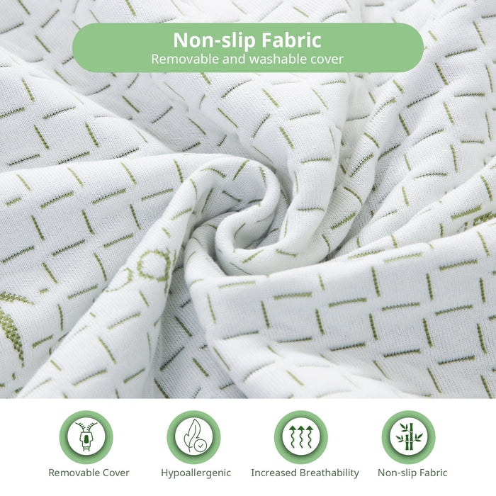 Twin Mattress, 6 inch Memory Foam Mattress Bed in a Box, with Green Te