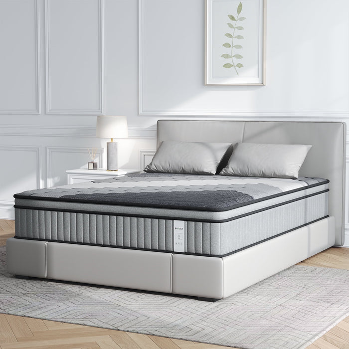 BEHOST 12 Inch Queen Memory Foam Mattress, Cooling Gel Infused Bed in