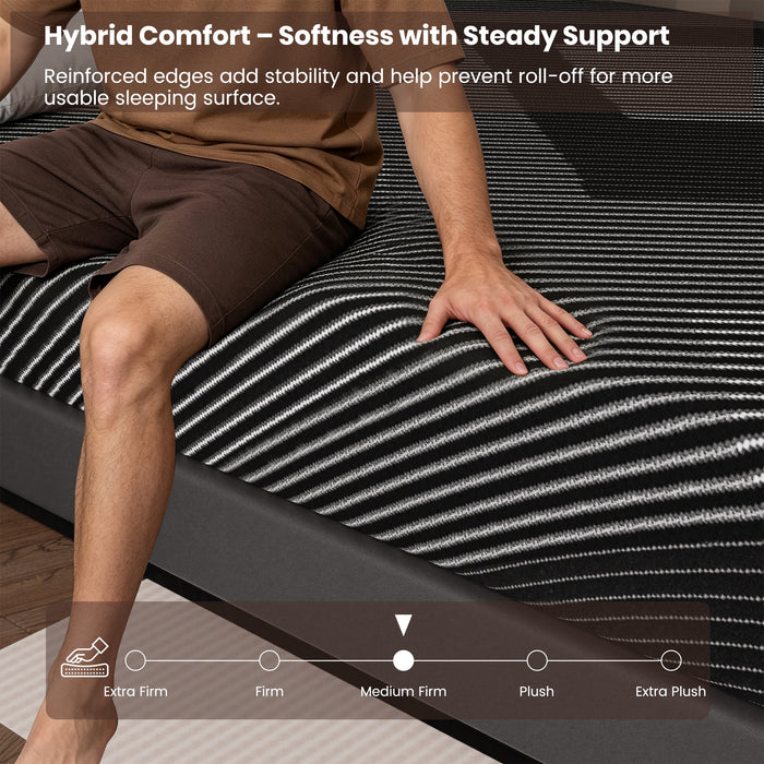 JYYA88BB 6-inch Full Size Gel Memory Foam Mattress, CertiPUR-US Certif
