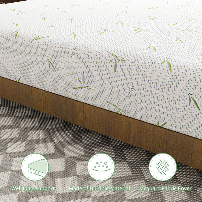 Arctus Twin Mattress, 8 inch Gel Memory Foam Mattress in a Box, Medium