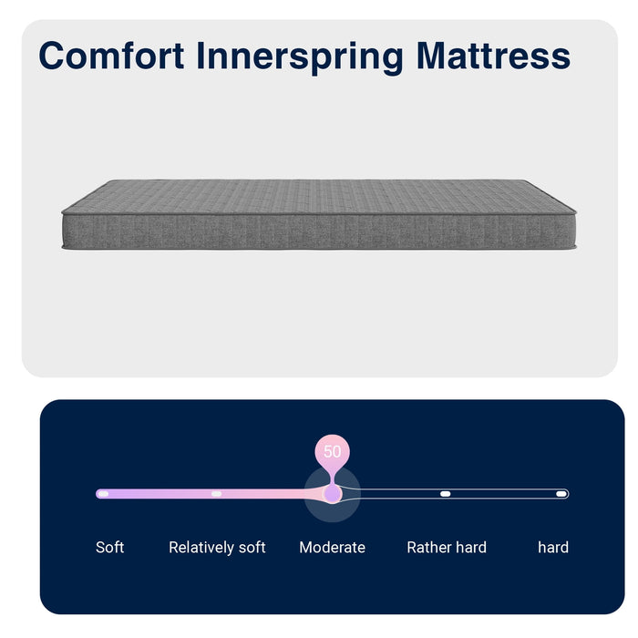 Avenco Misty 6" Twin Size Cooling Memory Foam Medium Supportive Inners
