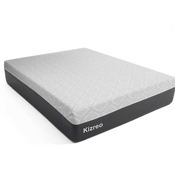 Kizreo 12 inch Queen Cooling Gel Memory Foam Mattress in a Box, Remova