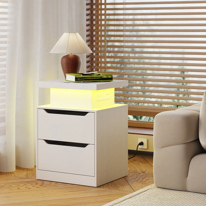 Bedroom Furniture Sets, Asofer 2 Nightstands, 5-Drawer Dressers & 7-Dr