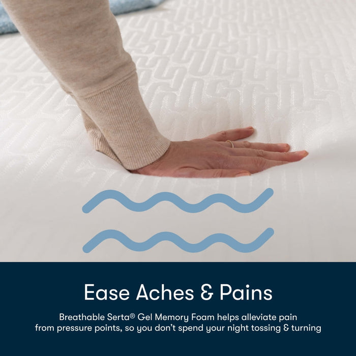 Serta 10 inch, Twin XL Mattress, Medium Mattress, Gel Memory Foam Matt