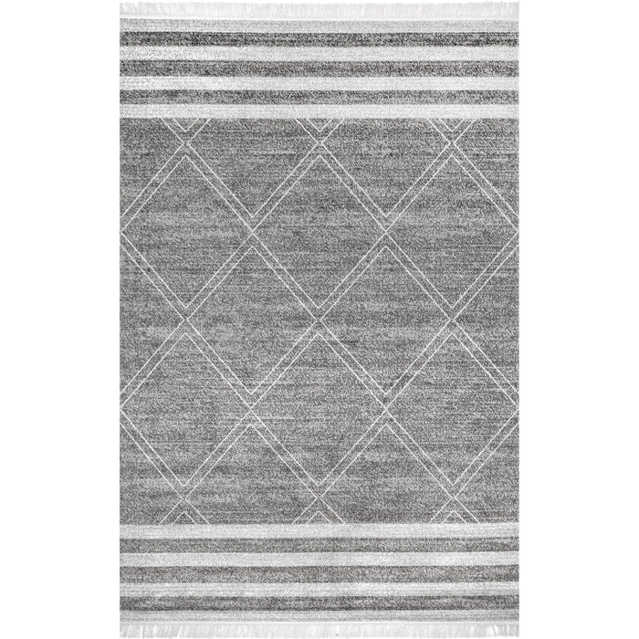 nuLOOM Roberge Coastal Indoor/Outdoor Area Rug, 2' 6" x 8', Runner, Ro