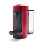 Nespresso VertuoPlus Coffee and Espresso Machine by De'Longhi, 5 fl.oz. Cherry Red