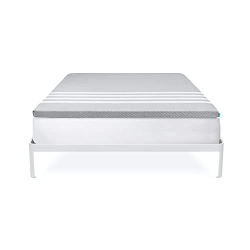Leesa Mattress Topper with Cooling Foam and Washable Cover, California King Size / 30-Night Trial