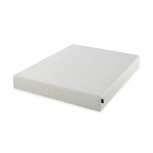 ZINUS 8 Inch Ultima Memory Foam Mattress / Short Queen Size for RVs, Campers & Trailers / Mattress-in-a-Box White