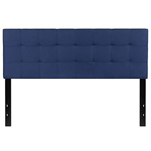 Flash Furniture Upholstered Headboard, Queen, Navy