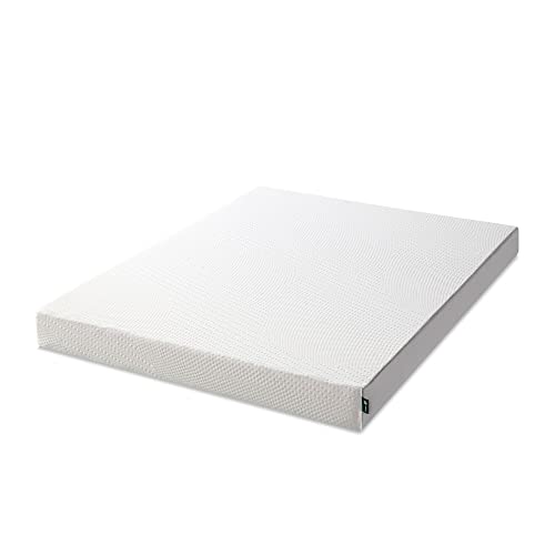 ZINUS 6 Inch Cooling Essential Foam Mattress / Affordable Mattress / Bed-in-a-Box / CertiPUR-US Certified, Twin, White