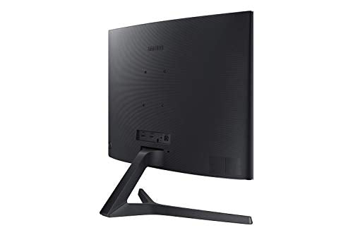 SAMSUNG 27" CF39 Series FHD 1080p Curved Computer Monitor, Ultra Slim Design, AMD FreeSync, 4ms response, HDMI, DisplayPort, VESA Compatible, Wide Viewing Angle, LC27F398FWNXZA, Black