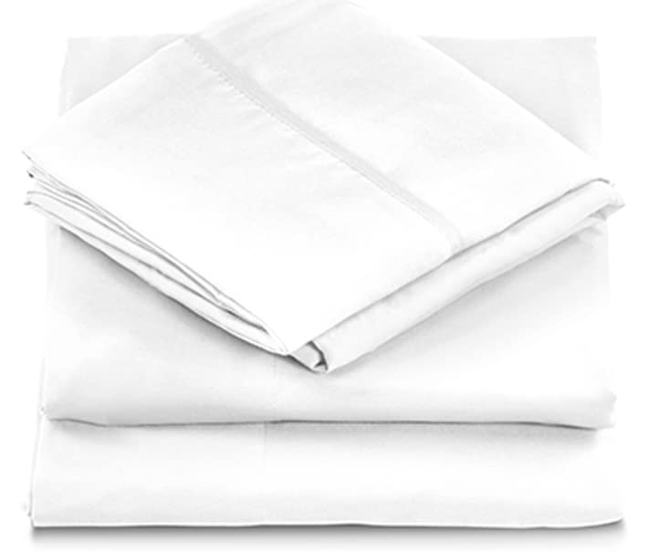  Danjor Linens Queen Sheet Set - 6 Piece Set Including 4  Pillowcases - Deep Pockets - Breathable, Soft Bed Sheets - Wrinkle Free -  Machine Washable - White Sheets for Queen