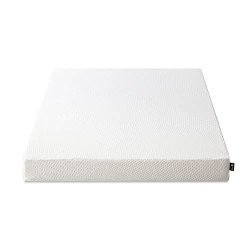 ZINUS 6 Inch Cooling Essential Foam Mattress / Affordable Mattress / Bed-in-a-Box / CertiPUR-US Certified, Twin, White