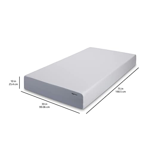 Amazon Basics Memory Foam Mattress, Medium Firm, 10 inch, Twin