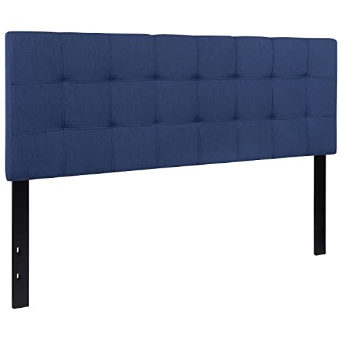 Flash Furniture Upholstered Headboard, Queen, Navy