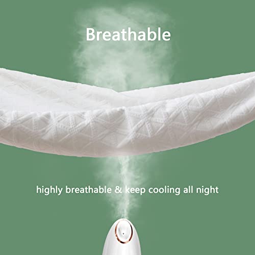 100% Waterproof Queen Mattress Protector Breathable Cooling Bamboo 3D Air  Fabric Mattress Cover Smooth Soft Hypoallergenic Noiseless Bed Cover  Machine
