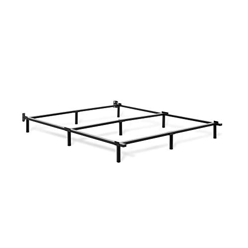 Tuft & Needle Metal Base Bed Frame for King Mattress Simple Tool-Less Assembly | Powder-Coated Black Steel | 5-Year Warranty