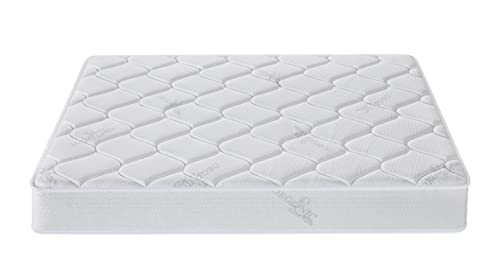Queen Size Mattress - 10 Inch Cool Memory Foam & Spring Hybrid Mattress with Breathable Cover - Comfort Tight Top - Rolled in a Box - Oliver & Smith