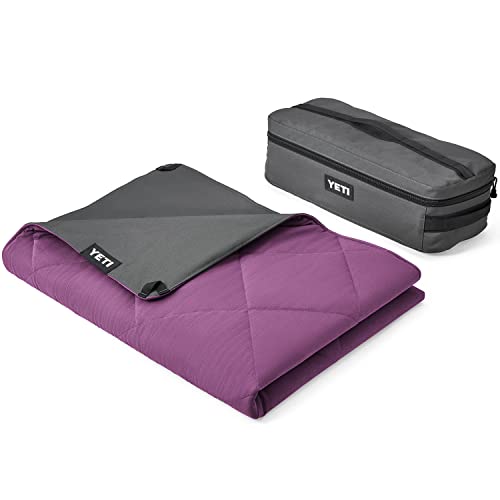yeti 500 sleeping bag YETI Lowlands Blanket, Multi-Use Blanket with Travel Bag, Nordic Purpl