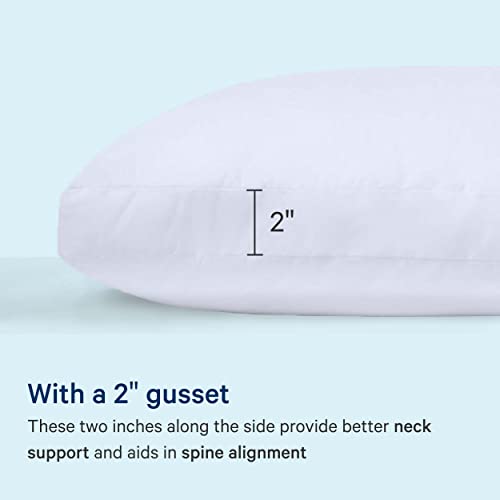 Casper Sleep Essential Pillow for Sleeping, King, White